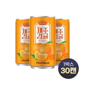 상품 이미지: 다인 프리미엄 제주감귤캔 캔음료 175ml 30캔
