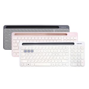 상품 이미지: 삼성 멀티페어링 저소음 팬터그래프 블루투스 무선 키보드 SK-P1000 전용 투명 키 스킨