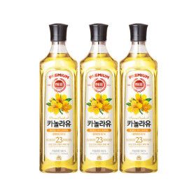 상품 이미지: 사조 카놀라유 900mL x 3개