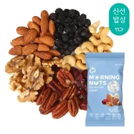 상품 이미지: [산과들에] 하루견과 모닝너츠라이트 100봉 낱봉 / 실속 견과 견과류 간식