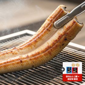 상품 이미지: 100% 국산 자포니카 손질 민물장어 1kg 당일손질 실중량 700~720g 햇장어(신고) / 소스 2개+생강 증정