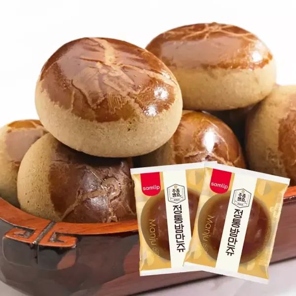 상품 이미지: 삼립 주종발효 밤만쥬 23g 50봉 외 (개별포장)