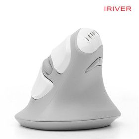 상품 이미지: 아이리버 EQWEAR-EV3 인체공학 버티컬 블루투스 무선마우스 듀얼 화이트