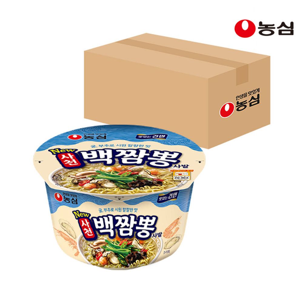 상품 이미지: 농심 사천백짬뽕사발 (75g X 16개)
