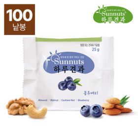 상품 이미지: (신선집중) 하루견과블루베리 (25gX100봉)