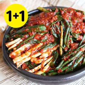 상품 이미지: 국산 파김치 2Kg(1Kg+1Kg포장발송) / 맛없다면 무료반품 / 반찬 /캠핑