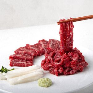 상품 이미지: 소소한형제 신선 국내산 소고기 육회 육사시미 200g +200g(총400g)