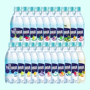 상품 이미지: 20+20 더 빅토리아 청귤+파인애플 탄산음료 500ml 20+20개  외 18종 골라담기