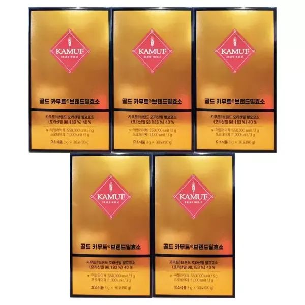 상품 이미지: 골드 카무트 효소 3g x 30포 x 5개 / 써클