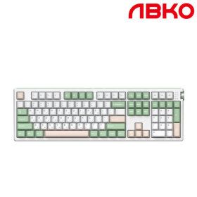 상품 이미지: 앱코 A108K 무선 블루투스 기계식 키보드 말차그린 맘모스축