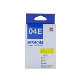 상품 이미지: 엡손 정품잉크 T04E470 노랑 XP-2101 2106 WF-2851  NN