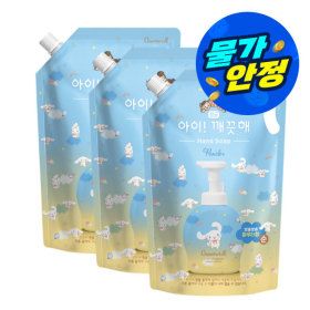 상품 이미지: (물가안정)아이깨끗해X시나모롤 핸드워시 순향 리필 1.8L 3개