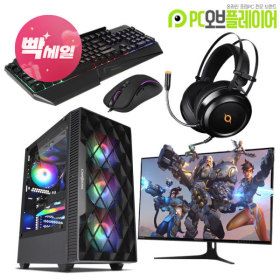 상품 이미지: 게이밍 컴퓨터 세트 조립PC 롤컴퓨터 배그 오버워치 발로란트 게임용 풀세트 한방에 끝내는 게이밍PC 세트