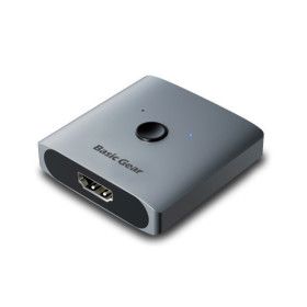 상품 이미지: 베이직기어 HDMI 2:1 셀렉터 4K 60hz 분배기 양방향 스위치 선택기