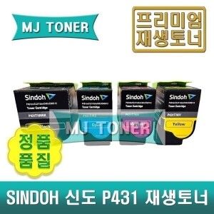 상품 이미지: P431T7KC 파랑 재생토너 P431DN P431 C431 신도 CL3112DN CM3112