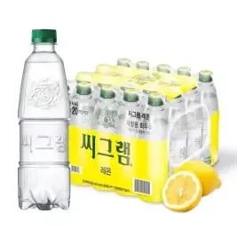 상품 이미지: [코카콜라] 씨그램  레몬 무라벨, 450ml, 20개
