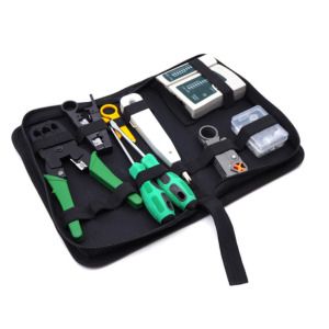 상품 이미지: 랜공구 랜툴 세트 9종 세트 랜선 만들기 제작 세트 랜툴 커넥터 인터넷선