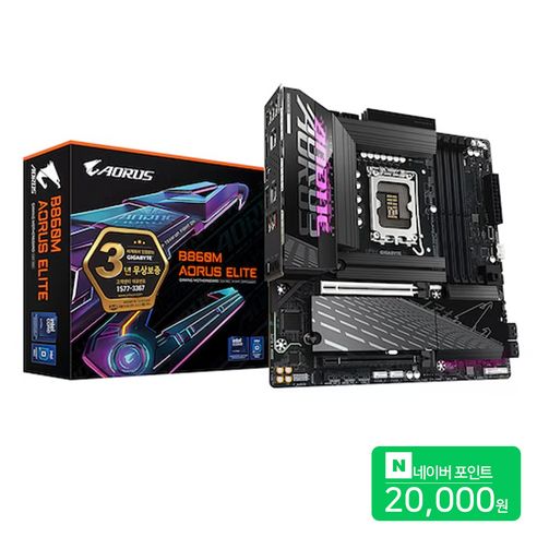 상품 이미지: GIGABYTE B860M AORUS ELITE 메인보드 MOTHERBOARD 제이씨현