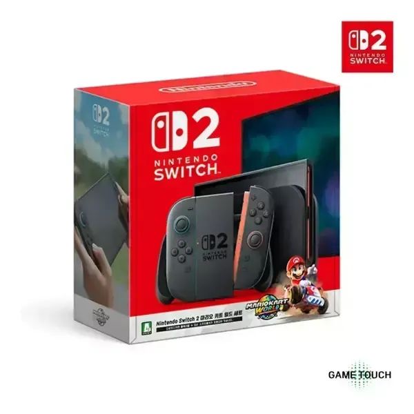 상품 이미지: 닌텐도 스위치 2 본체 마리오 카트 월드 세트 + NS2 게임 타이틀