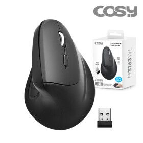 상품 이미지: 버티컬 무선마우스 손목터널증후군 예방 M3163WL 손목보호마우스 인체공학마우스 사무용마우스