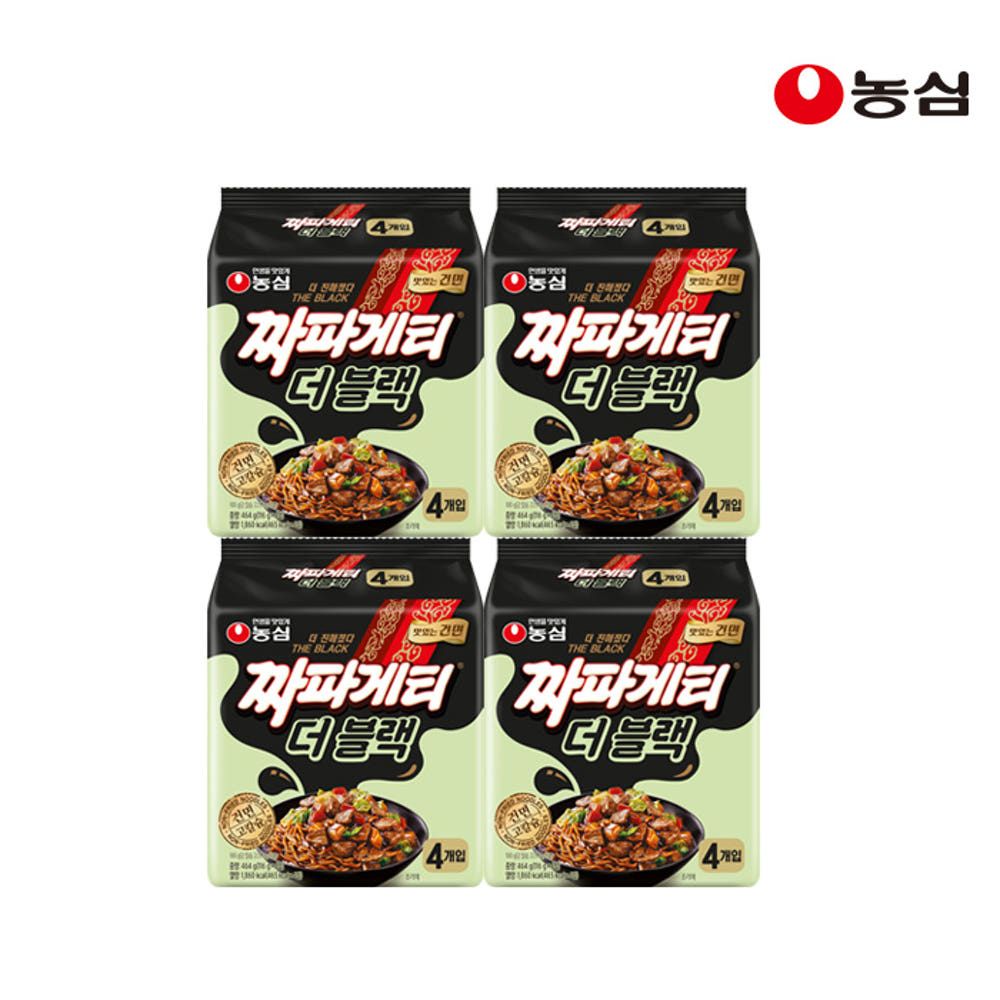 상품 이미지: 농심 짜파게티 더블랙 116g, 16개