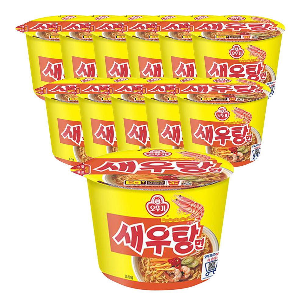 상품 이미지: 오뚜기 새우탕 큰컵라면 110g, 12개