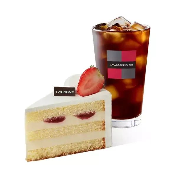 상품 이미지: [투썸] 생딸기 생크림 케이크 피스 + 아메리카노 R