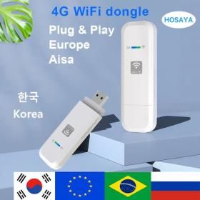 상품 이미지: 공유기 휴대용 와이파이 LTE USB 4G 라우터 나노 SIM 카드 모뎀 포켓 핫스팟 10 사용자 동글 LDW931