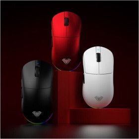 상품 이미지: 독거미 AULA V9 시리즈 올파워 무선 게이밍 마우스 경량화 PAW3395 /PAW3950 사무용 RGB 8KHz 300/600mAh