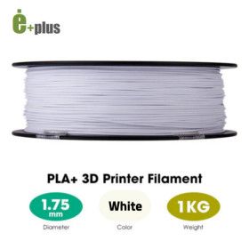 상품 이미지: eplus 3D프린터 PLA+ 필라멘트 1.75mm 1kg(White)