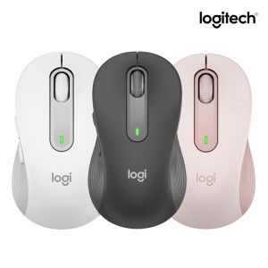 상품 이미지: 로지텍 코리아 정품 시그니처 M650 무소음 무선 블루투스 마우스