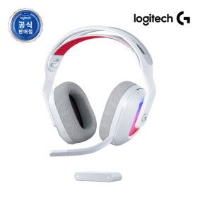 상품 이미지: 로지텍코리아 공식 A20 X 무선 게이밍 헤드셋 화이트 로지텍G 공식판매점