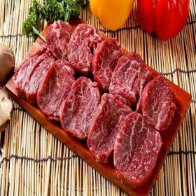 상품 이미지: 안동남선한우직판장1등급이상/로스용 한우 안심 500g