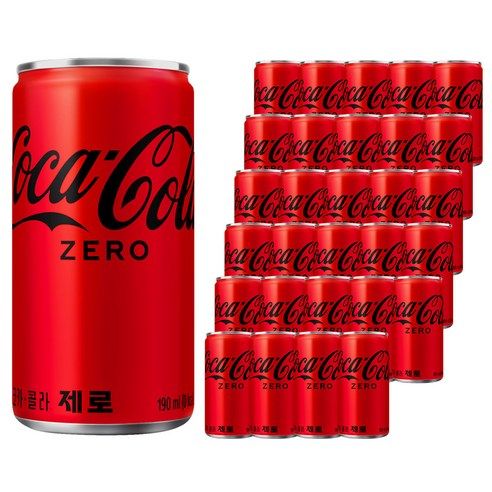 상품 이미지: 코카콜라 제로, 190ml, 30개