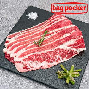상품 이미지: (신선집중) 뺵패커 미국산 프리미엄 우삼겹 구이용 샤브용 250g x 8팩 (총2kg)