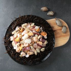 상품 이미지: (신선집중) 손질된 간편한 해물모듬 믹스 600g x 4봉