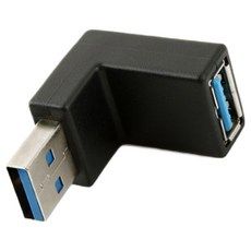 상품 이미지: 컴스 USB 3.0 A 연장젠더 하향꺾임 꺽임, SP942, 1개