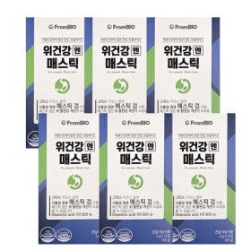 상품 이미지: 프롬바이오 위건강엔 매스틱 3g x 15포 X 6개
