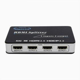 상품 이미지: 마하링크 Ultra HDMI 분배기 1:4 UHD 4K 3D ML-HSP446