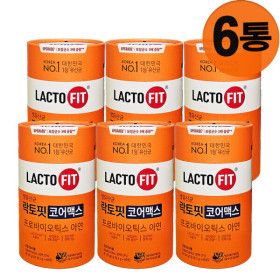 상품 이미지: 종근당건강 생유산균 락토핏 코어맥스 2g x 60포 (6개) //mbm