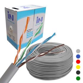 상품 이미지: CAT5E 랜선 랜케이블 UTP 제작용 박스 롤 300m 단선