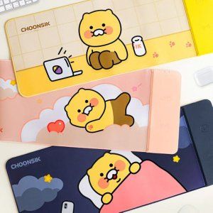 상품 이미지: 카카오프렌즈 춘식이 무선 충전 장패드 마우스패드 고속충전 충전패드 카카오 학생 직장인 선물