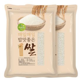 상품 이미지: (신선집중) 국산 백미 쌀 10kg (5kgX2봉) / 상등급