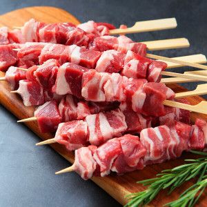 상품 이미지: (신선집중) 양꼬치용 양깍두기 양고기 1kg + 쯔란1봉