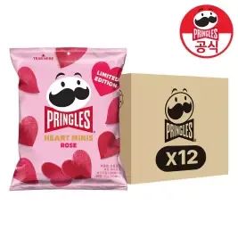 상품 이미지: 프링글스 하트 미니 로즈 35g x 12개