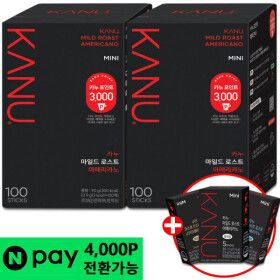 상품 이미지: 카누 미니 마일드 아메리카노 100Tx2개+(네이버페이 4000P 전환)+5T 2개 증정