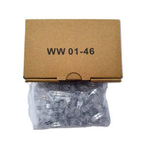 상품 이미지: 심선접속자 메뚜기 랜선 케이블 연장 비젤리 100pcs