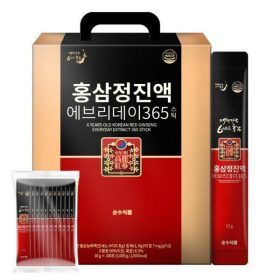 상품 이미지: 6년근 홍삼정 홍삼 스틱  (총110포)(홍삼10포추가)1박스(100포) 에브리데이 365 스틱 (~재고소진시)