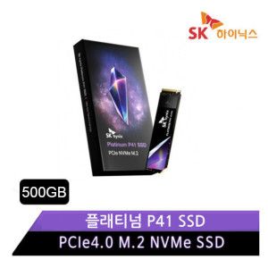 상품 이미지: SK 하이닉스 Platinum P41 500GB M.2 NVMe SSD P31 세금포함