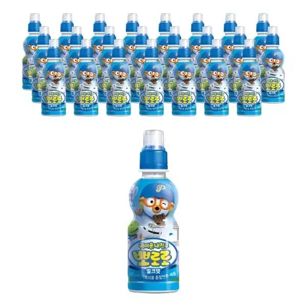 상품 이미지: 팔도 뽀로로 밀크, 235ml, 24개
